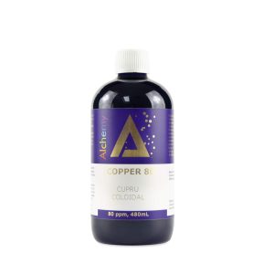 Cupru coloidal Copper 80, Pure Alchemy, 80ppm, 480mL