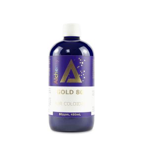 Aur coloidal Gold 80, Pure Alchemy, 80ppm, 480mL