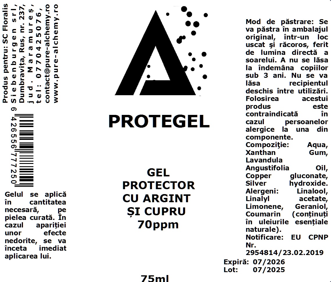 Gel protector, cu argint și cupru, ProteGel - imagine 3