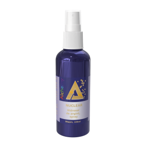 Nuclear, hidrosol de argint spray, 80ppm, 100mL