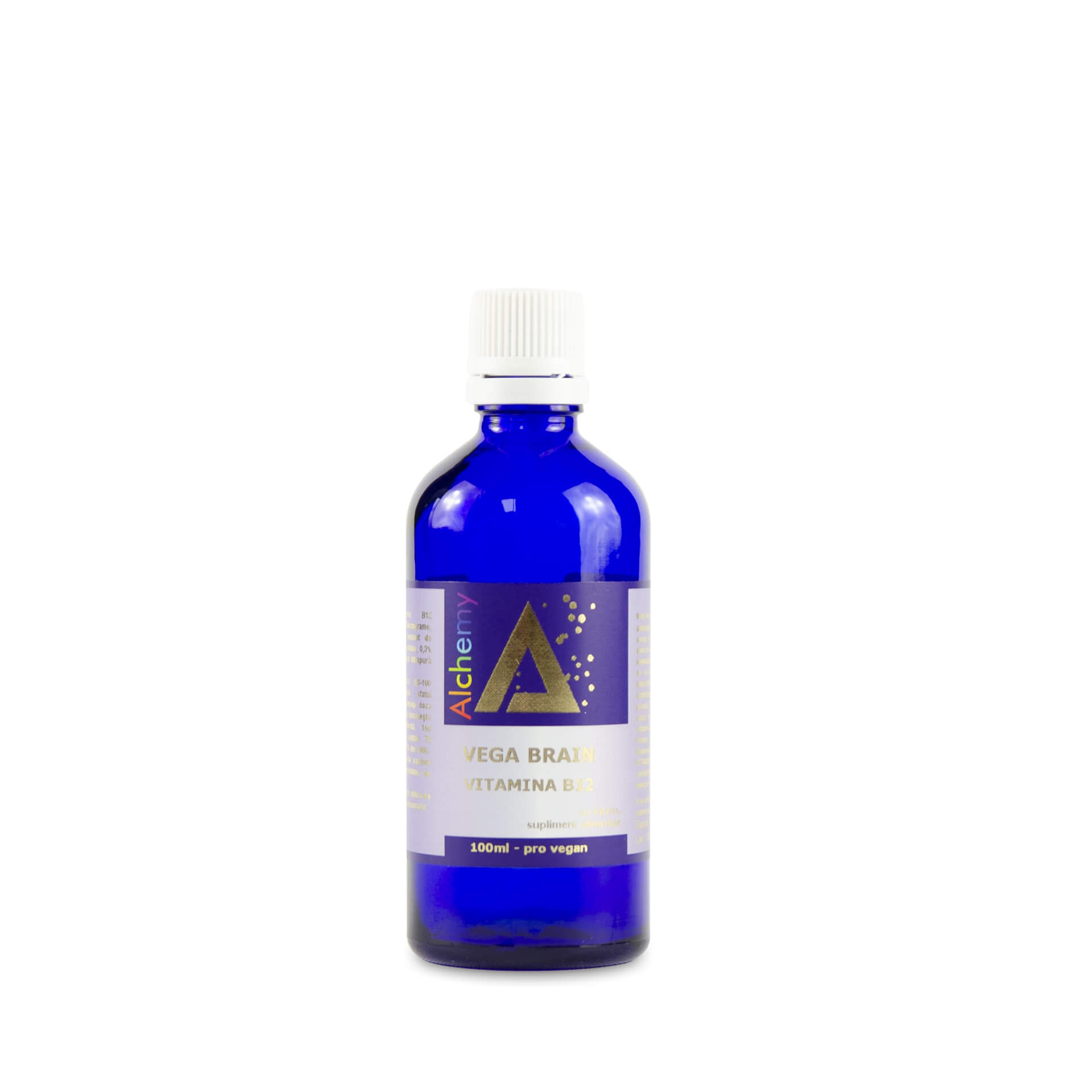 Vega Brain, Pure Alchemy, vitamina B12 lichidă, 100mL