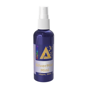 Silver Mist Mini, hidrosol cu argint spray, 10ppm, 30ml