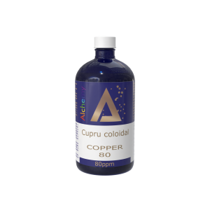 Cupru coloidal Copper 80, Pure Alchemy, 80ppm, 480mL